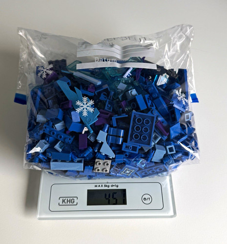 Lego kiloware blau - lego, ca.