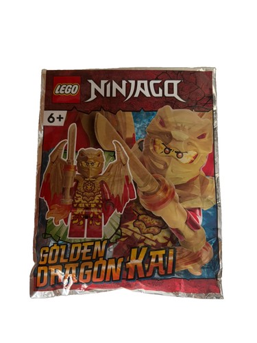 Lego ninjago golden dragon - lego, kai