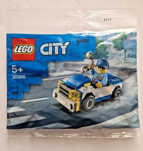 Lego city polizeiauto - polizeiauto, polybag