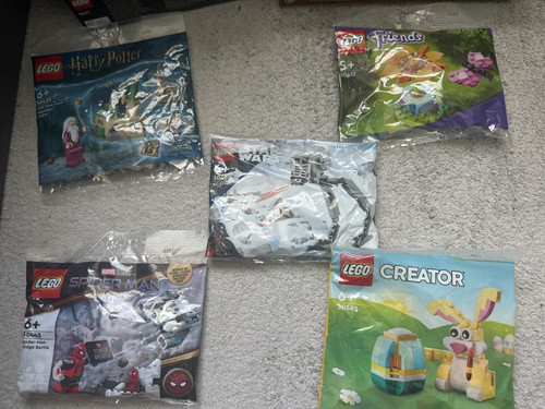 Lego polybag set star - 5x,