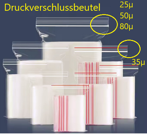 Druckverschlussbeutel 50 - druckverschlussbeutel, 35