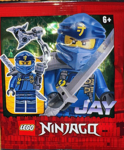 Lego jay ninjago minifigur - minifigur, |