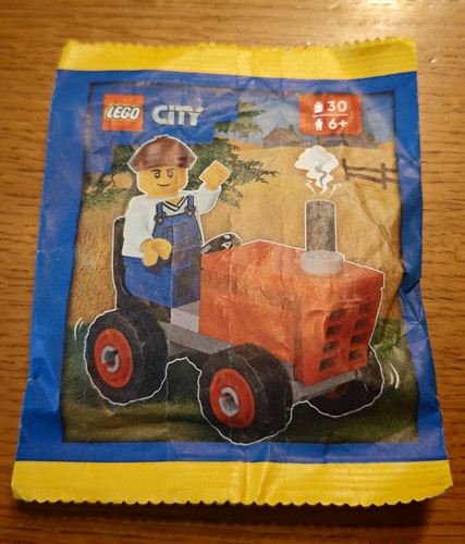 Lego city paperbag traktor mit - city,