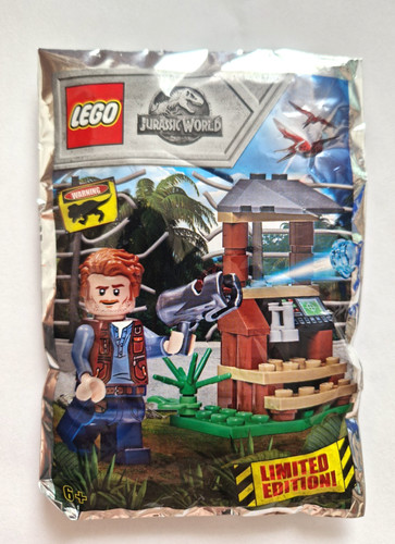 Lego jurassic owen turm - lego,